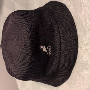 Kangol Black Bucket Hat